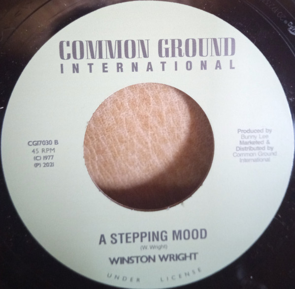 Frankie Jones , Winston Wright - Time Is The Master / A Stepping Mood | Common Ground International (CGI7030) - 2