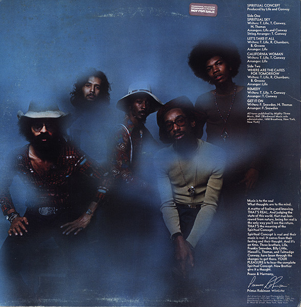 Spiritual Concept - Spiritual Concept | Philadelphia International Records (KZ 32404) - 2