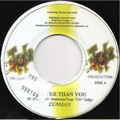 Zumjay - Hotter Than You | John Shop Records (none) - main