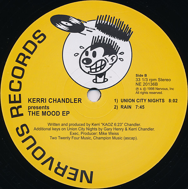 Kerri Chandler - The Mood EP | Nervous Records (NE 20136) - main