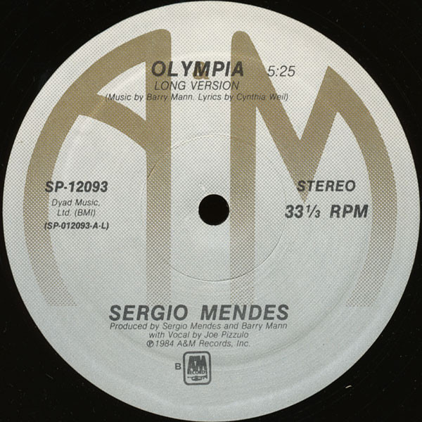 Sérgio Mendes - Olympia | A&M Records (SP-12093) - main