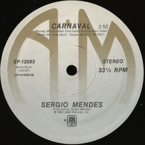 Sérgio Mendes - Olympia | A&M Records (SP-12093) - 2