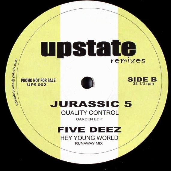 Jungle Brothers / Beastie Boys / Jurassic 5 / Five Deez - Upstate Remixes | Upstate (UPS 002) - 2