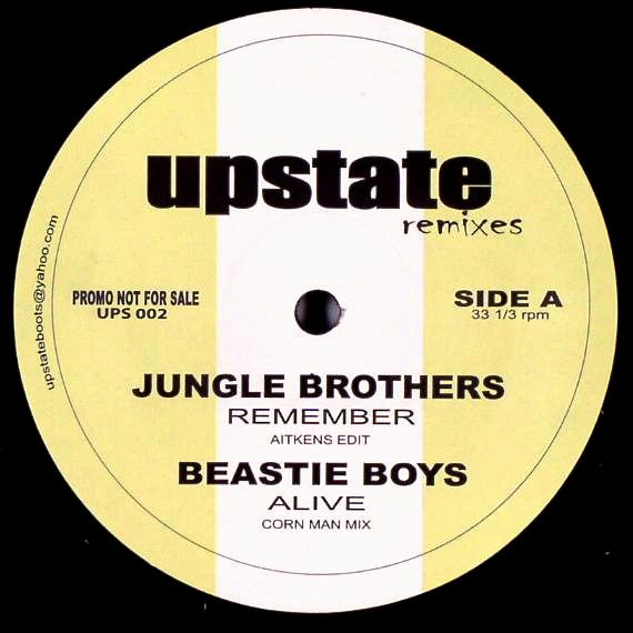 Jungle Brothers / Beastie Boys / Jurassic 5 / Five Deez - Upstate Remixes | Upstate (UPS 002)