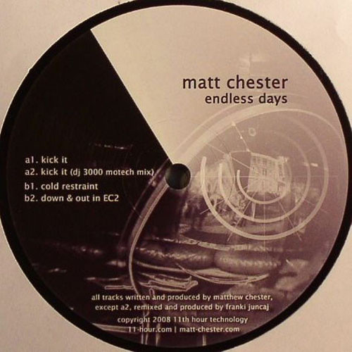 Matt Chester - Endless Days | 11th Hour Recordings (ehr006) - main
