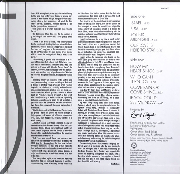 The Bill Evans Trio - Trio '65 | Verve Records (V6-8613) - 3