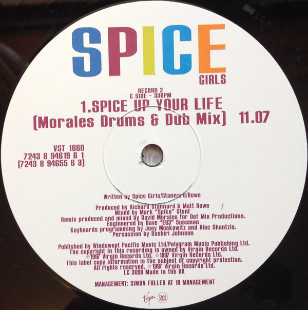 Spice Girls - Spice Up Your Life | Virgin (VST 1660) - 3