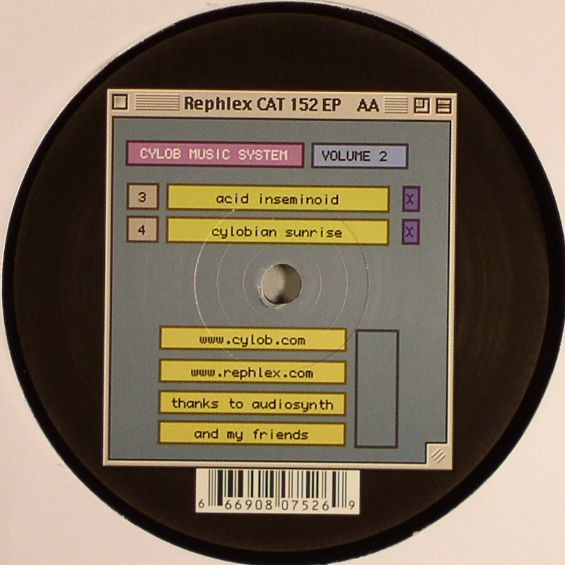 Cylob - Cylob Music System Volume 2 | Rephlex (CAT 152 EP) - 2