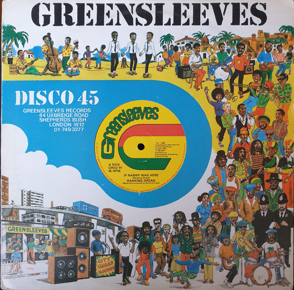 Ranking Dread / Leroy "Horsemouth" Wallace - If Nanny Was Here / Nanny Was Here | Greensleeves Records (GRED 91) - 3