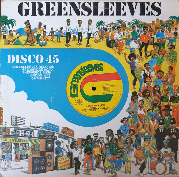 Ranking Dread / Leroy "Horsemouth" Wallace - If Nanny Was Here / Nanny Was Here | Greensleeves Records (GRED 91) - 4