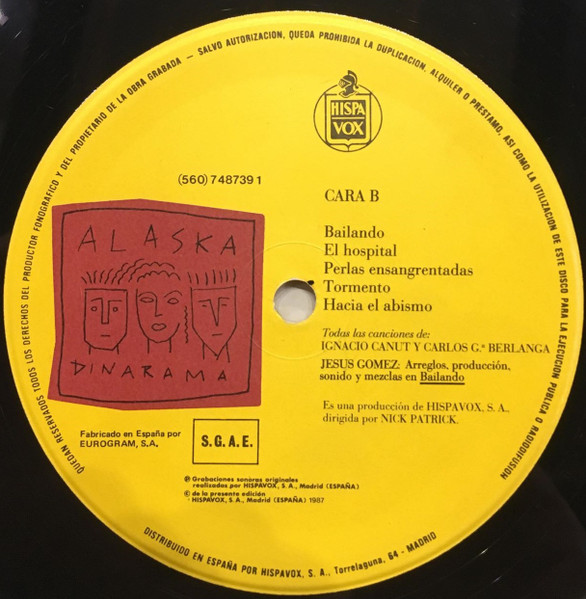 Alaska Y Dinarama - Diez | Hispavox ((560) 748739 1) - 3