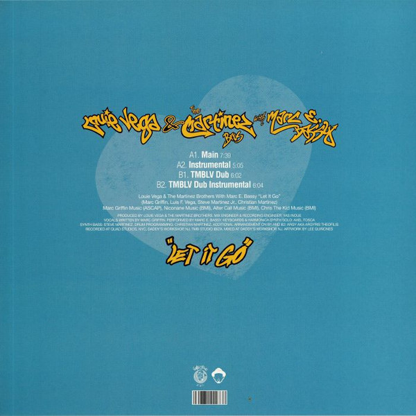 Louie Vega & The Martinez Brothers With Marc E. Bassy - Let It Go | Cuttin' Headz (CH026) - 2 Louie Vega & The Martinez Brothers With Marc E. Bassy - Let It Go | Cuttin' Headz (CH026) - 2