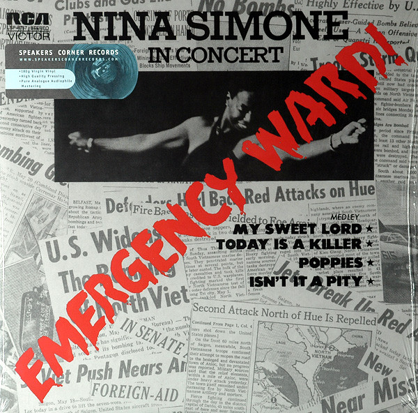 Nina Simone - In Concert - Emergency Ward! | Speakers Corner Records (LSP-4757) - main