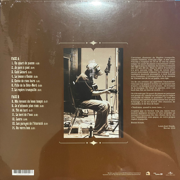 Vincent Vallières - Le Repère Tranquille | La maison fauve (FAUVE002LP) - 2 Vincent Vallières - Le Repère Tranquille | La maison fauve (FAUVE002LP) - 2