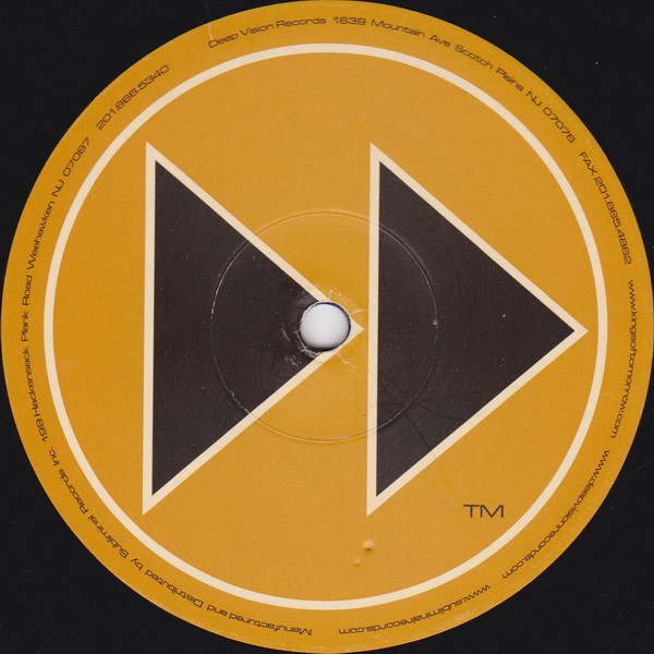 Soul Vision Featuring LT Brown - Come Into My Room | Deep Vision Records (DVR010) - 3