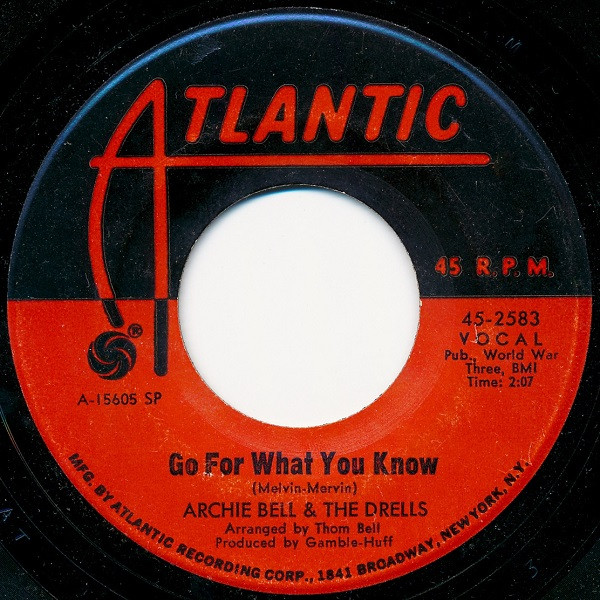 Archie Bell & The Drells - "There's Gonna Be A" Showdown | Atlantic (45-2583) - 2 Archie Bell & The Drells - "There's Gonna Be A" Showdown | Atlantic (45-2583) - 2