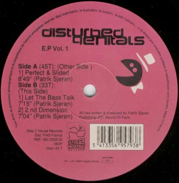Disturbed Genitals - E.P Vol. 1 | Step 2 House Records (560 0008 30)