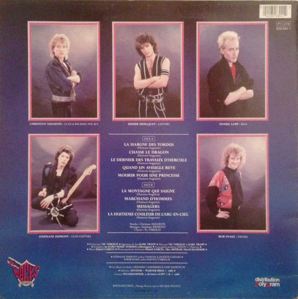 Sortilège - Larmes De Héros | Rocks Records (826 894-1) - 2