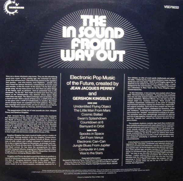 Perrey & Kingsley - The In Sound From Way Out | Vanguard (VSD 79222) - 2