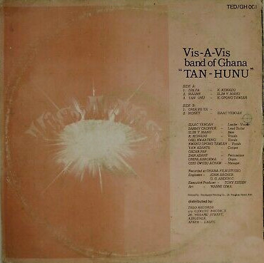 Vis A Vis - Tan-Hunu | Tedd Records (GH 001) - 3