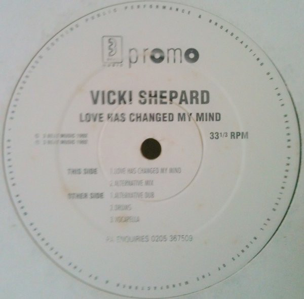 Vicki Shepard - Love Has Changed My Mind | 3 Beat Music (3BTT05)