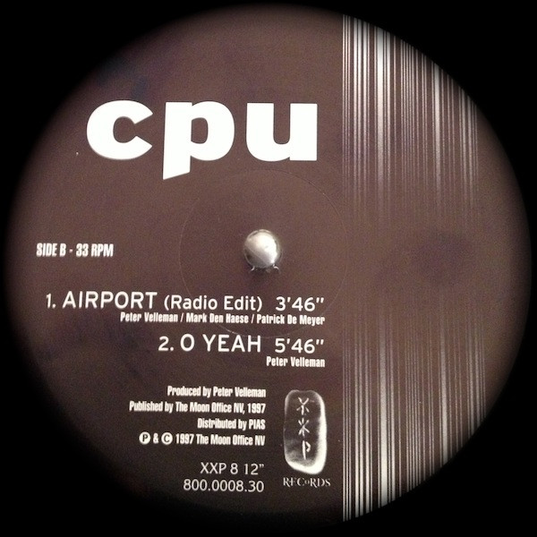 CPU - Airport | XXP Records (XXP 8 12") - 2