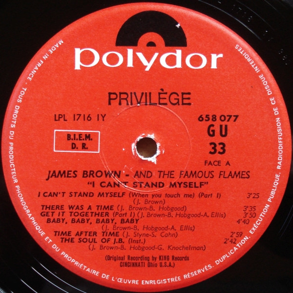 James Brown & The Famous Flames - Mr. Soul | Polydor (658 077) - 3