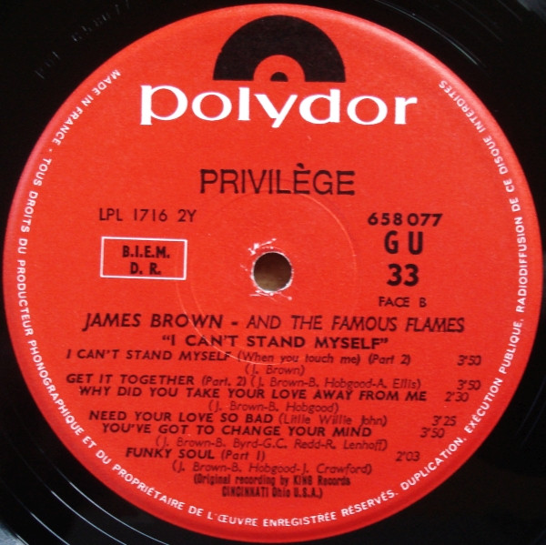 James Brown & The Famous Flames - Mr. Soul | Polydor (658 077) - 4