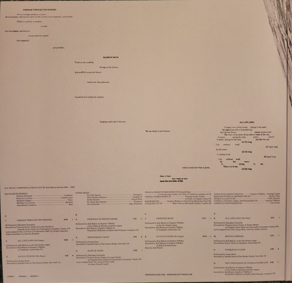 Kali Malone - All Life Long | Ideologic Organ (SOMA055LP) - 2