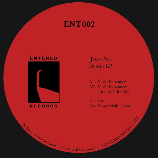 Jesse You - Detour EP | Entered Records (ENT002)