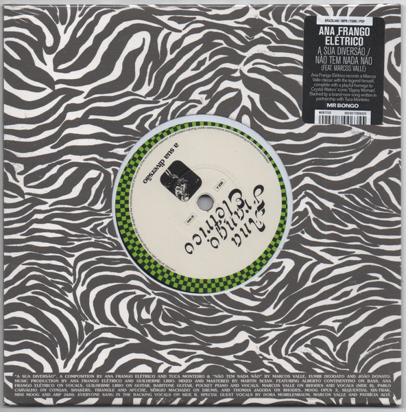 Ana Frango Elétrico - A Sua Diversão / Não Tem Nada Não | Mr Bongo (MRB7232) - main