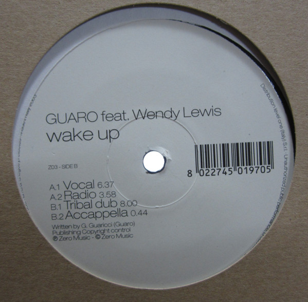 Guaro Feat. Wendy Lewis - Wake Up | Zero Music (Z 03)