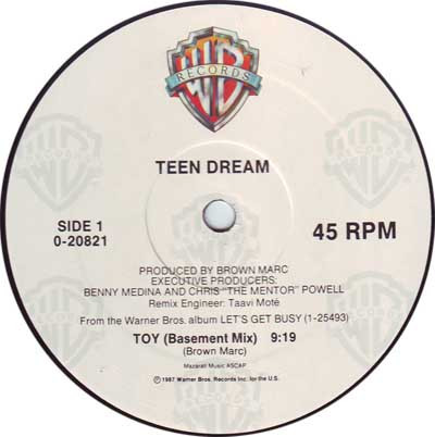 Teen Dream - Toy | Warner Bros. Records (0-20821)