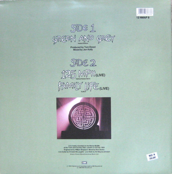 New Model Army - Green And Grey | EMI (12 NMAP 9) - 2