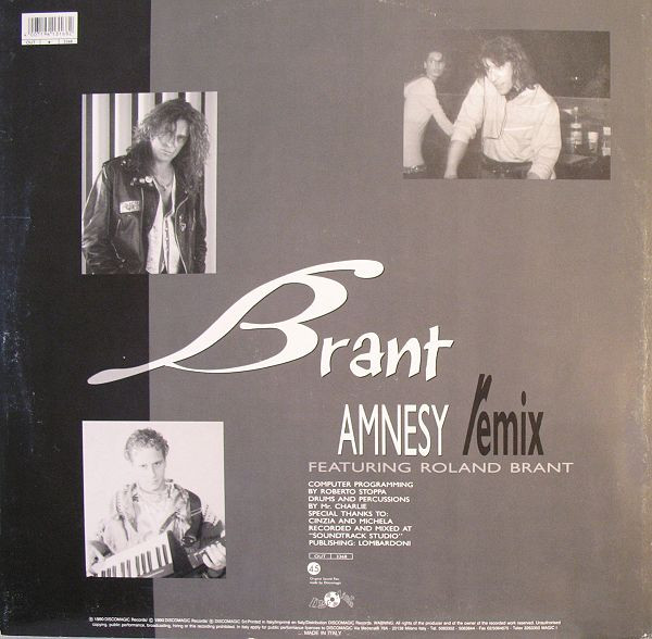 Roland Brant - Amnesy (Remix) | Out (OUT 3368) - 2