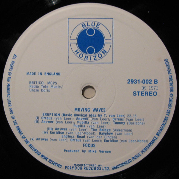 Focus - Moving Waves | Blue Horizon (2931 002) - 4 Focus - Moving Waves | Blue Horizon (2931 002) - 4