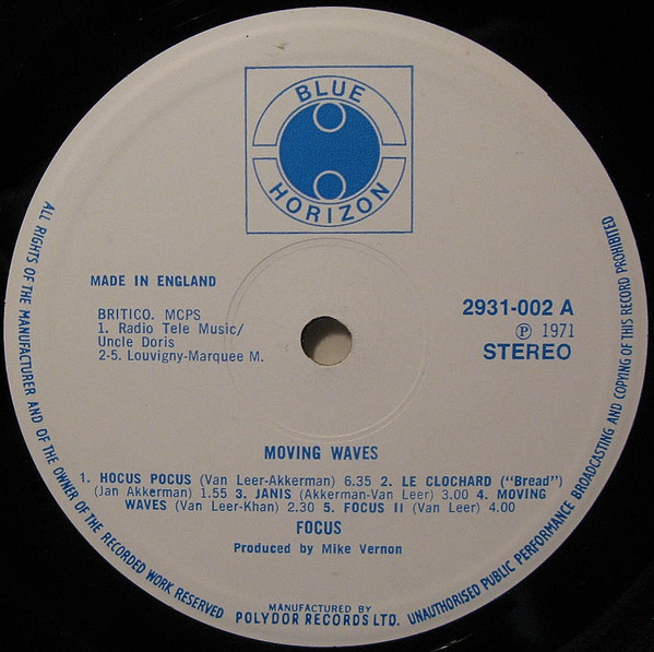 Focus - Moving Waves | Blue Horizon (2931 002) - 3 Focus - Moving Waves | Blue Horizon (2931 002) - 3