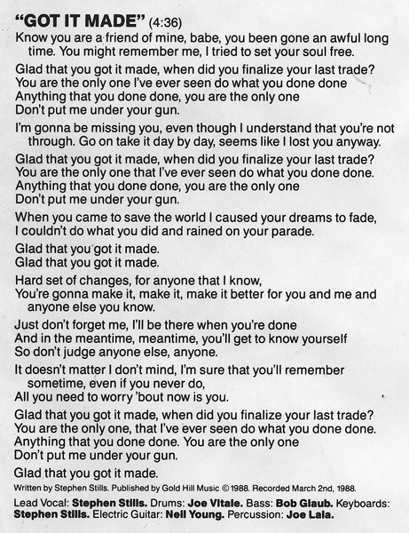 Crosby, Stills, Nash & Young - American Dream | Atlantic (781 888-1) - 7