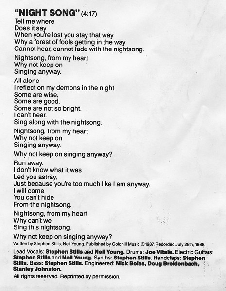 Crosby, Stills, Nash & Young - American Dream | Atlantic (781 888-1) - 19