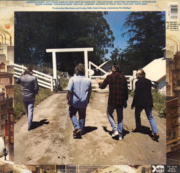 Crosby, Stills, Nash & Young - American Dream | Atlantic (781 888-1) - 2