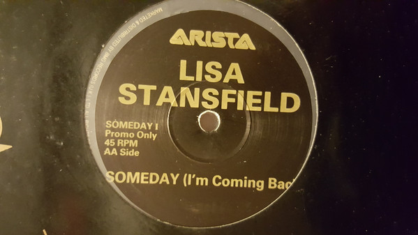 Lisa Stansfield - Someday (I'm Coming Back) | Arista (SOMEDAY 1) - main
