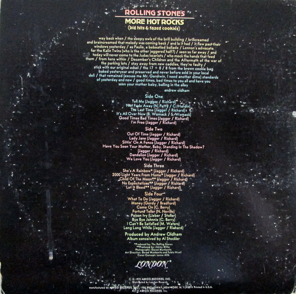 The Rolling Stones - More Hot Rocks (Big Hits & Fazed Cookies) | London Records (2PS 626/7) - 3 The Rolling Stones - More Hot Rocks (Big Hits & Fazed Cookies) | London Records (2PS 626/7) - 3