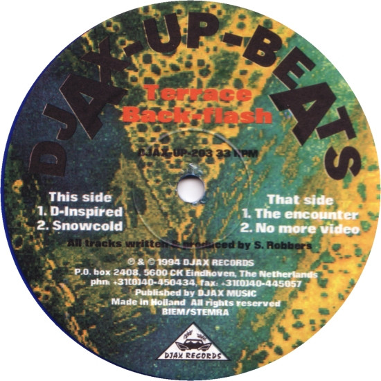 Terrace - Back-Flash | Djax-Up-Beats (DJAX-UP-203) - main