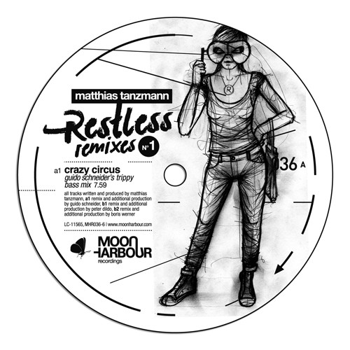 Matthias Tanzmann - Restless Remixes N°1 | Moon Harbour Recordings (MHR036-6)