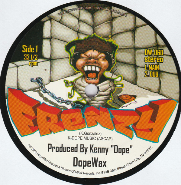 Kenny "Dope" Gonzalez - Frenzy | Dopewax (DW-060) - 3