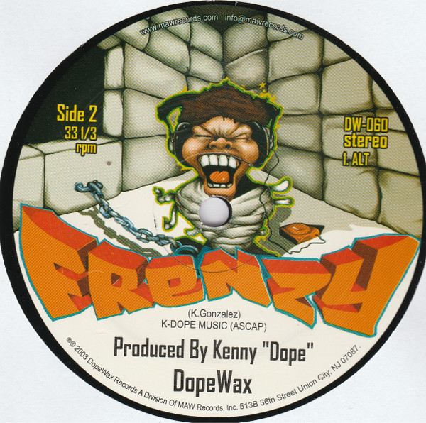 Kenny "Dope" Gonzalez - Frenzy | Dopewax (DW-060) - 4
