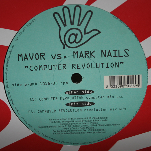 Mavor vs. Mark Nails - Computer Revolution | Wicked Records (WKD 1018)