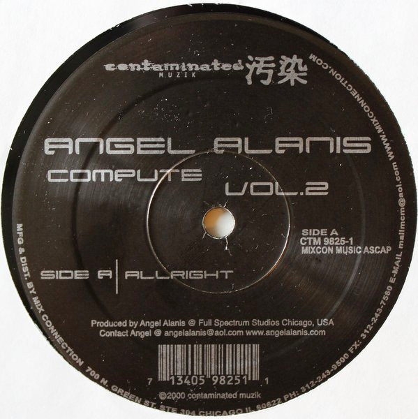 Angel Alanis - Compute Vol. 2 | Contaminated Muzik (CTM9825-1)