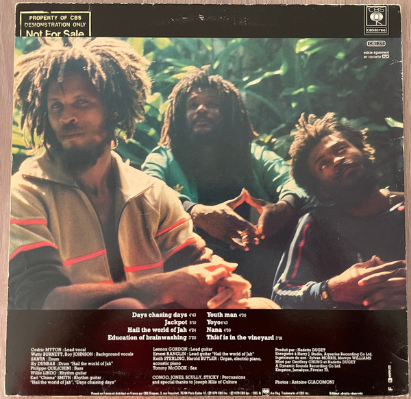 The Congos - Congo Ashanti | CBS (CBS 83796) - 2