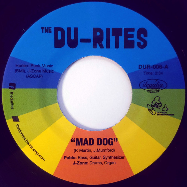 The Du-Rites - Mad Dog | Ilegalia Records (DUR-006) - main
